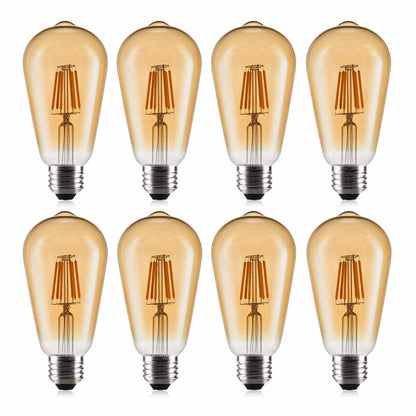 مجموعة مصابيح LED الزخرفية ST.LDB.400 - 8 قطع