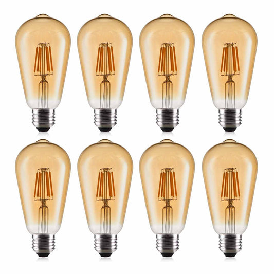 مجموعة مصابيح LED الزخرفية ST.LDB.400 - 8 قطع