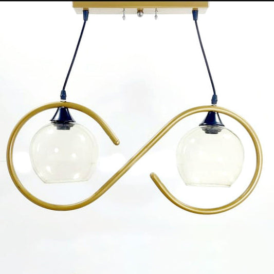 Double ceiling lamp 60x60 cm