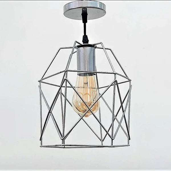 Ceiling lamp - Silver - 20x55 cm - Cataloug