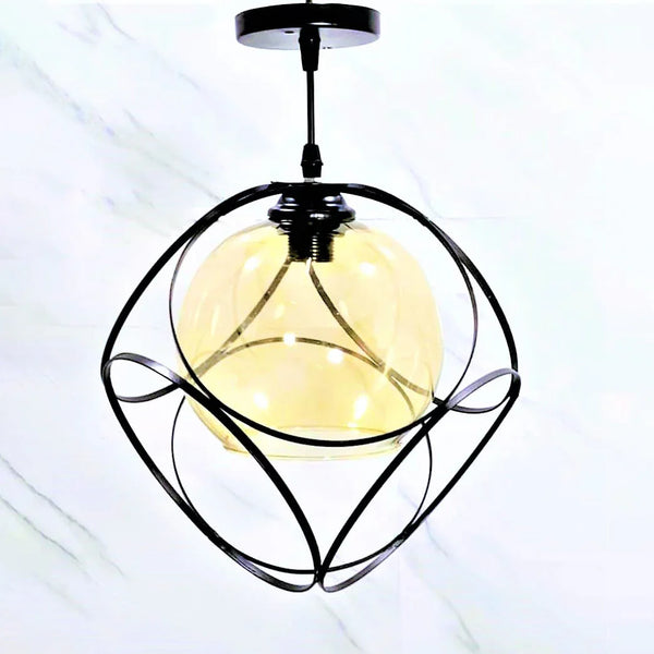 Ceiling lamp - Black - 20x75 cm - Cataloug