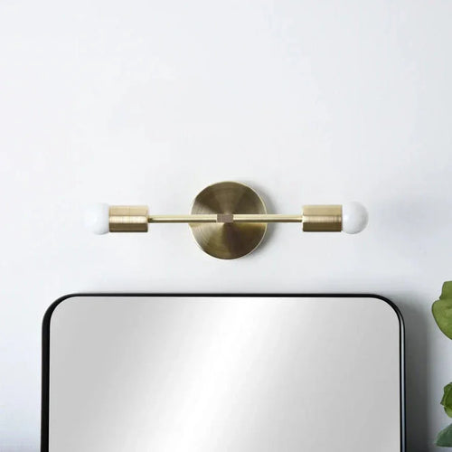 Double wall lamp - Gold - 10x30 cm - Cataloug