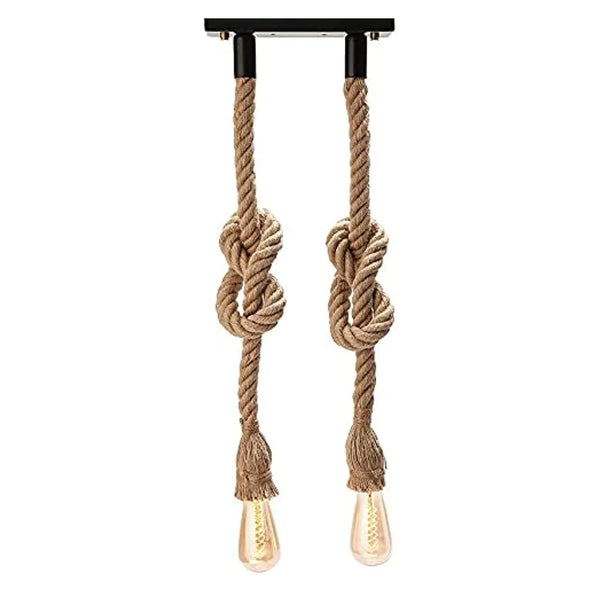 Double ceiling lamp - Black - 60x24 cm - Cataloug