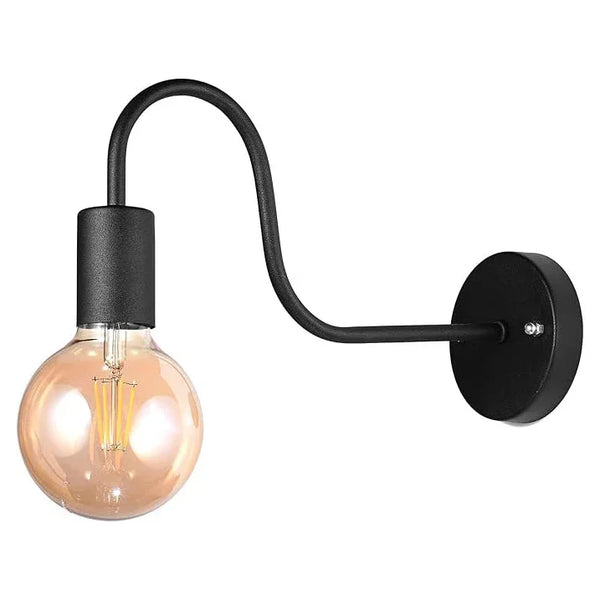Wall sconce - Black - 25x20 cm - Cataloug