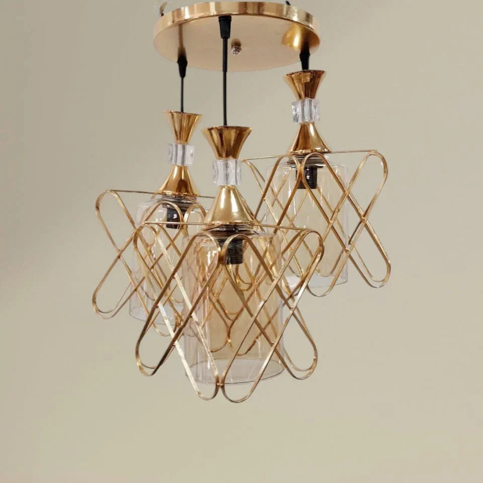 Ceiling lamp - Gold - 80x30 cm - Cataloug