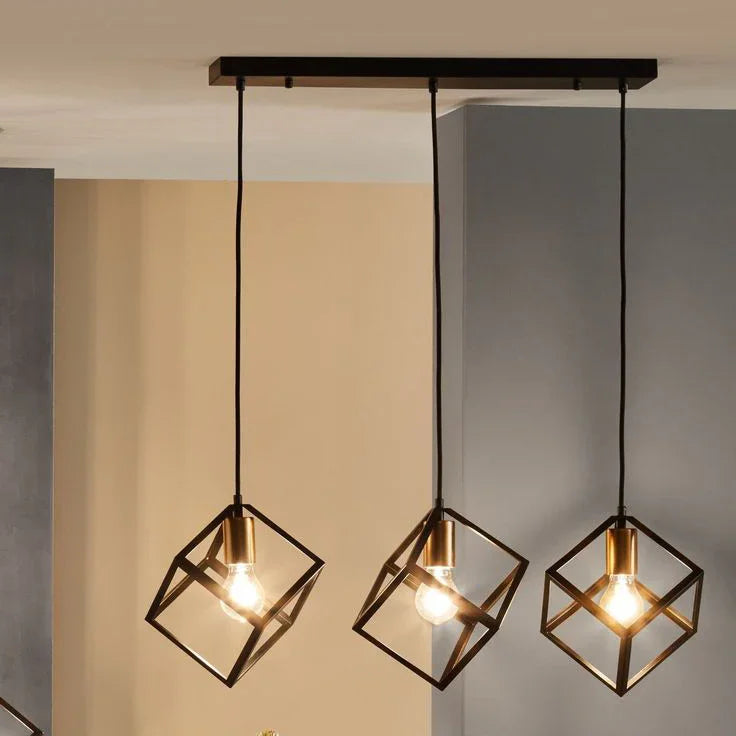 Ceiling lamp - Black - 75x50 cm - Cataloug