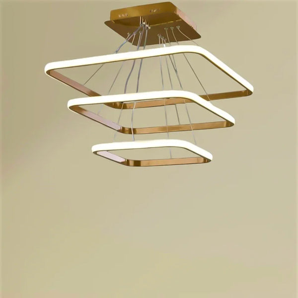 Chandelier - Gold - 70x60 cm - Cataloug