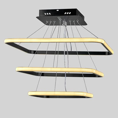 Chandelier - Black - 70x60 cm - Cataloug