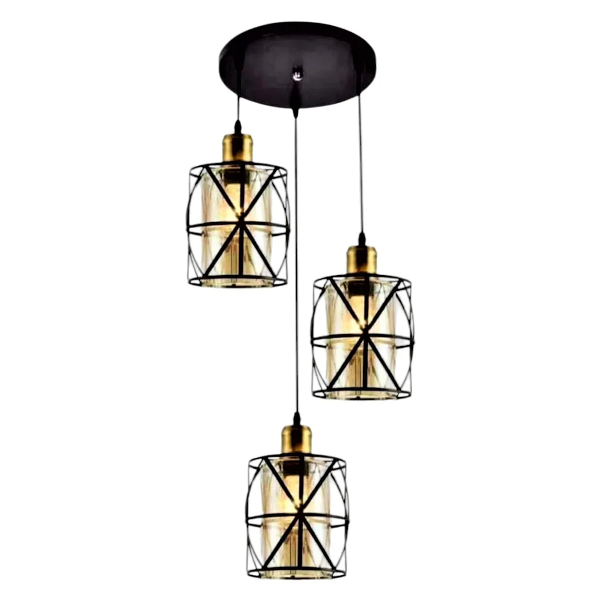 Ceiling lamp - Black - 80x30 cm - Cataloug