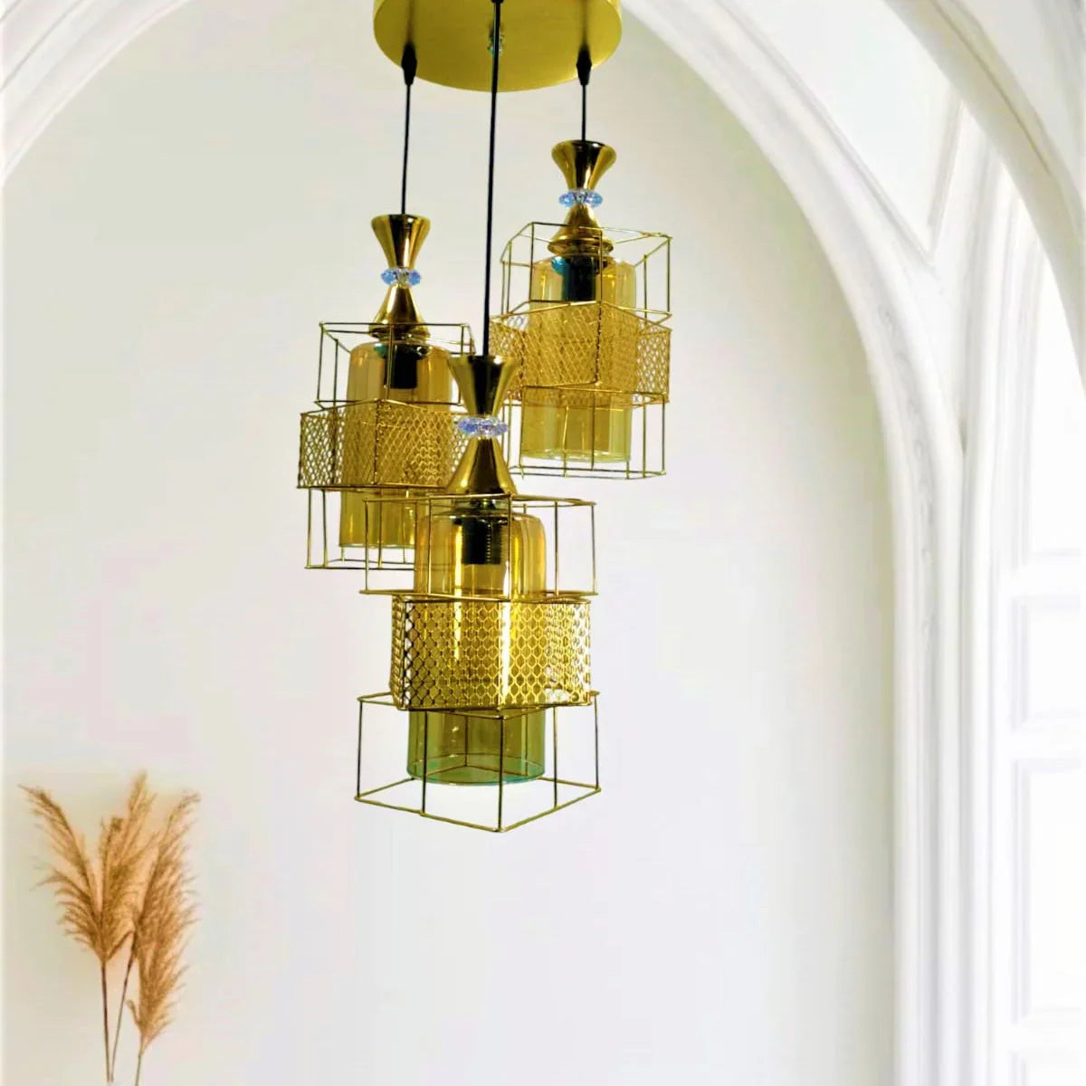 Ceiling lamp - Black - 80x30 cm - Cataloug