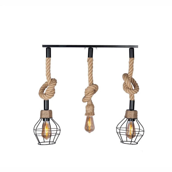Ceiling lamp - Black & Beige - 50x65 cm - Cataloug