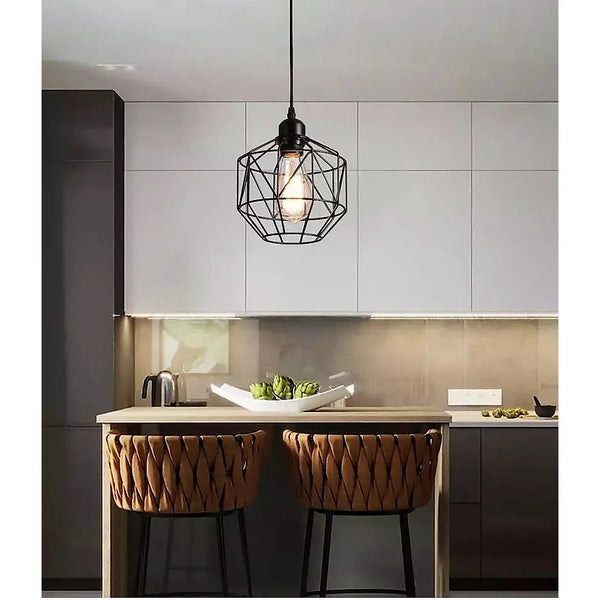 Ceiling lamp - Black - 40x100 cm - Cataloug