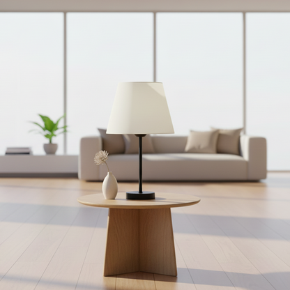 Table lamp - Black & White - 35x42 cm