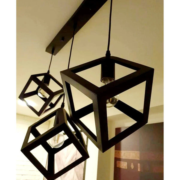 Ceiling lamp - Black - 50x100 cm - Cataloug