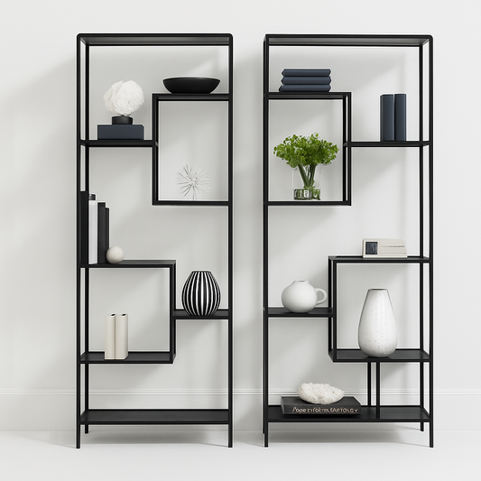 وحدة عرض - فولاذ - MDF - أسود.SG.DU.200.0015