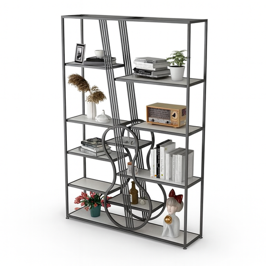 وحدة عرض - فولاذ - MDF - أسود.SG.DU.200.0037