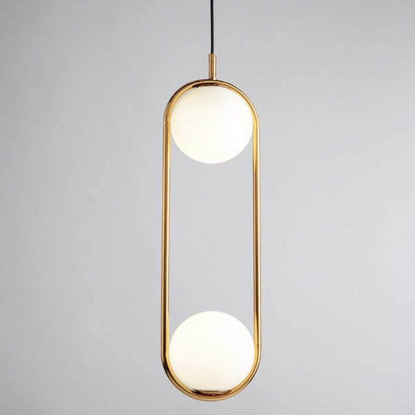 Ceiling Lamp -Steel - Gold - 70x20 cm