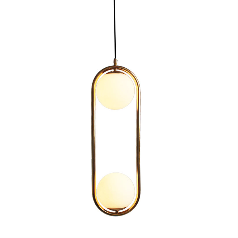 Ceiling Lamp -Steel - Gold - 70x20 cm