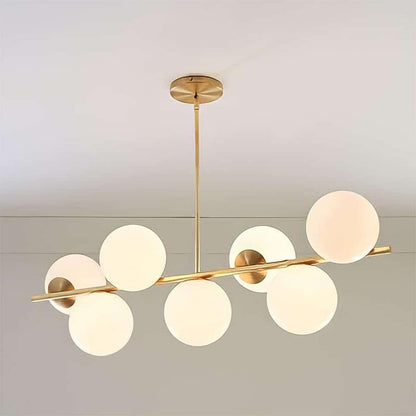 Ceiling Lamp -Steel - Gold - 60x100 cm