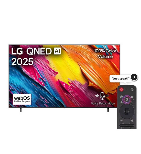 LG 86 inch QNED AI QNED70 4K Smart TV AI Magic Remote HDR10 webOS25 86QNED70A6A