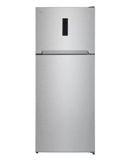 LG Refrigerator 400 Liter Top Mount Freezer Multi Air Flow Digital Touch Inox GTF402SVAN