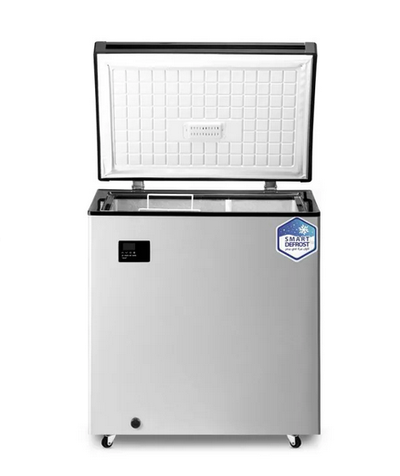 UnionAir Chest Deep Freezer 100 Liter Digital Silver UC-125VVA-DH