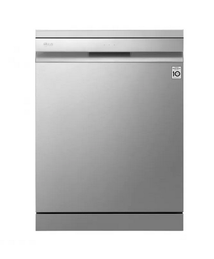 LG QuadWash™ Steam Dishwasher 14 Place Settings EasyRack™ Plus Inverter Direct Drive ThinQ™ DFB325HS