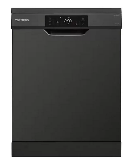 TORNADO Dishwasher 13 Person 60 cm Digital 8 Programs Black TDV-FN138CBK
