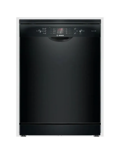 Bosch Series 4 Free-Standing Dishwasher 60 cm 14 Set Black SMS46NB20V