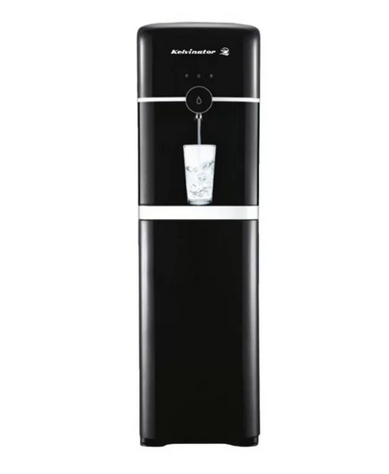 Kelvinator Touch Water Dispenser 1 Spigot 3 Temperatures Bottom Loading Black YL1643S