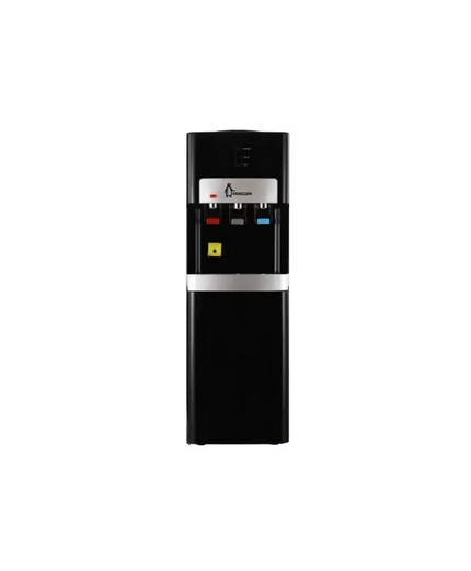 Penguin Water Dispenser 3 Taps With Fridge Black HR-001