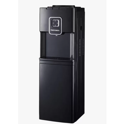 Media Tech Water Dispenser 3 Taps With Storage Cabinet Black MT-WD2533C