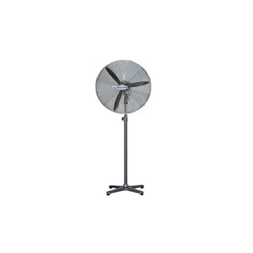 WELLSUN Industrial Metal Stand Fan 26 Inch 3 Fins Dark Green: UR-ISA26Stand