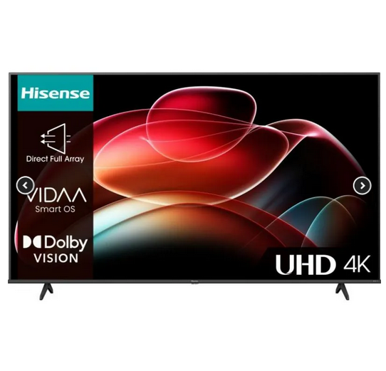HISENSE 55 Inch UHD 4K DTS X Dolby Atmos VIDAA SMART TV 55A6K