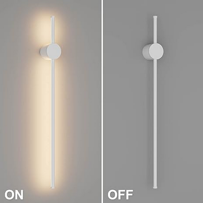 Wall Lamp - Metal - White -  60x60x120