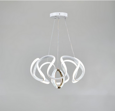 مصباح سقف - معدن - أبيض - ‎ ٥٠ × ٥٠ × ١٥ سم