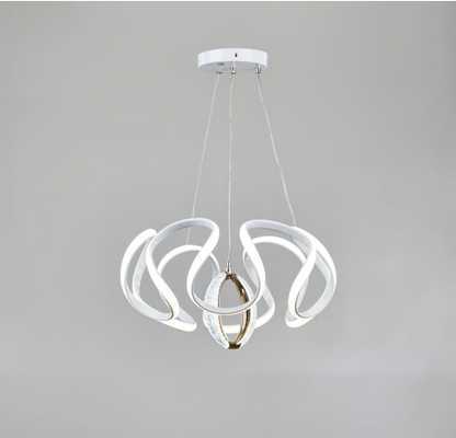 مصباح سقف - معدن - أبيض - ‎ ٥٠ × ٥٠ × ١٥ سم