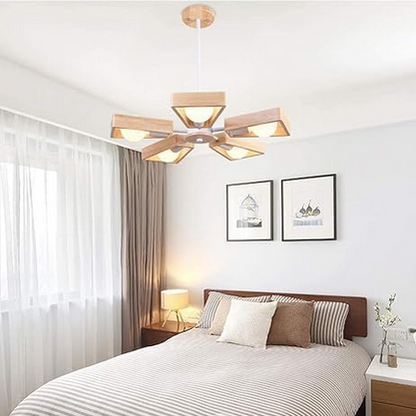 مصباح سقف - معدن - أبيض وبيج - ‎ 60 × 60 × 120 سم