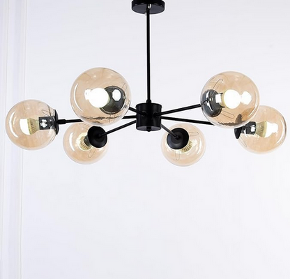 مصباح سقف - معدن - أسود - ‎40 × 50 × 40 سم