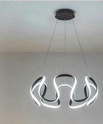Ceiling Lamp - Metal - Black - 100 x 30 x 20 cm