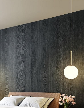 Ceiling Lamp - Metal - Black - 60 x 60 x 120 cm