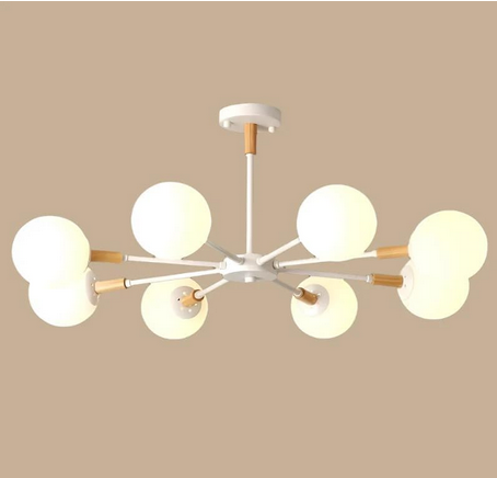 مصباح سقف - معدن - أبيض - ‎60 × 60 × 120 سم