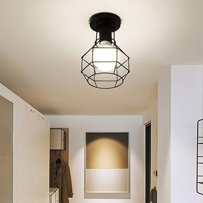 Chandelier - Metal - Black - 60 x 60 x 120 cm