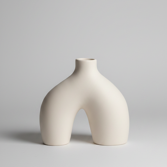 Vase - Pottery - Multi Color