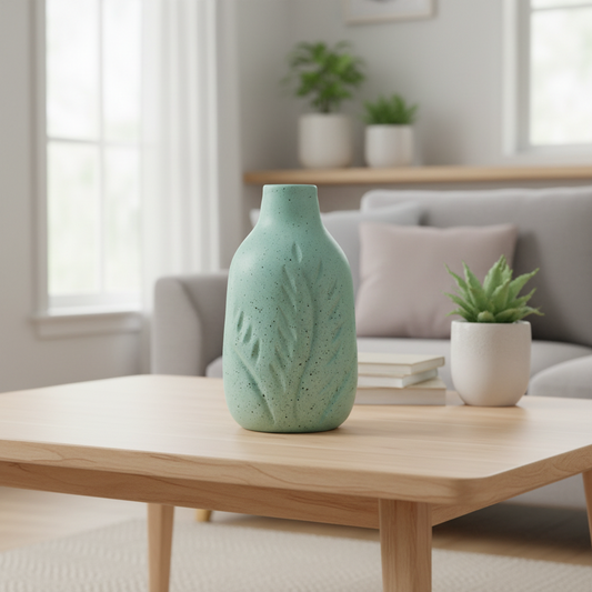 Set Of Decoration - Pottery - Turquoise