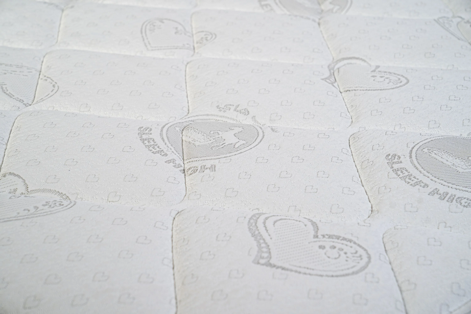 German Bonnell Mattress - Double Net - Gold & White - 120 x 200 x 25 cm