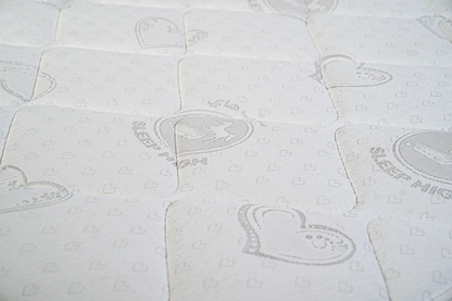 German Bonnell Mattress - Double Net - Gold & White - 140 x 200 x 25 cm
