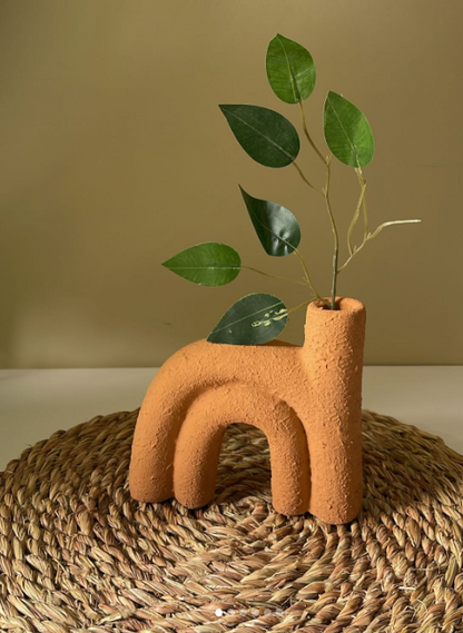 Vase - Pottery - Multi Color