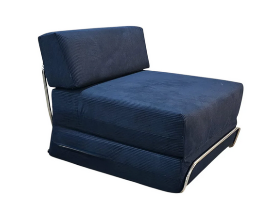 كرسي سرير - إسفنج - قطيفه - متعدد الألوان - 80×80×65 سم