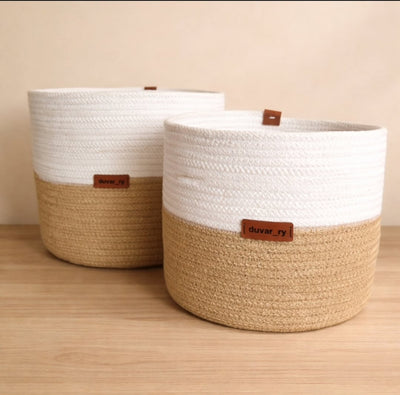Storage Baskets -  2 Pieces